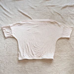 American Eagle Cinched Off-the-shoulder Tee